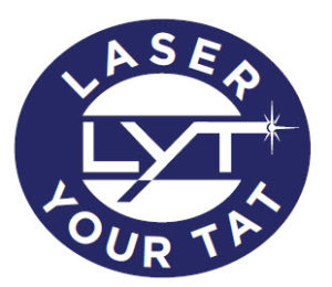 Laser your Tat blue